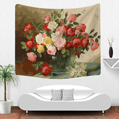 

Toponeto Colorful Print Tapestry Art Room Wall Hanging Tapestry Art Nature Home Decor