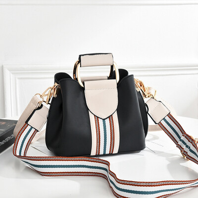 

Baggage ladiesnew fashion summer bucket bag inclined to the Korean version of the simple 100-pack one-shoulder bag ins overheated