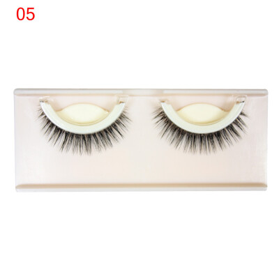 

〖Follure〗New 1Pair Natural Long Thick Soft Self-Adhesive False Eyelashes Handmade