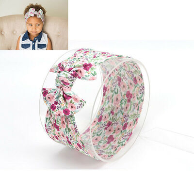 

Newborn Headwrap Baby Elastic Headband Nylon Hairband Headwear Girl Turban