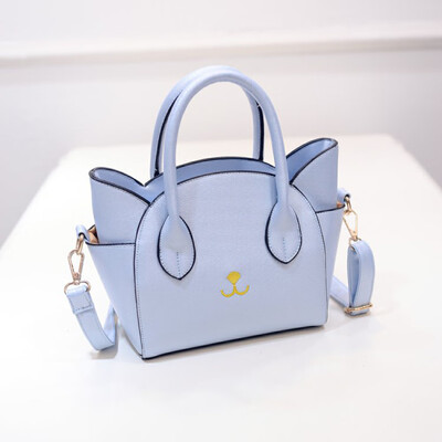 

Tailored Women Cat Face Shoulder Bags Totes Handbag Messenger Bag Crossbody Bag Black