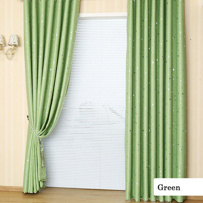 

100cm X 130cm250cm Door Window Panel Divider Room Star Curtain Decorative Home Room Curtains 5 Colors