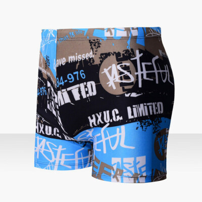 

SUNSIOM Mens Boxer Briefs Swimming Swim Shorts Trunks Swimwear Beach Pants Underwear New