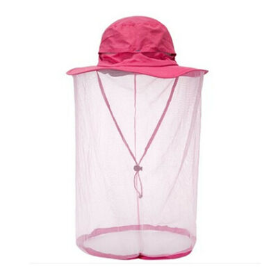 

Mosquito Head Net Sun Hat Bug Bee Protection Mesh Fishing Outdoor Men Women Cap