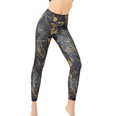 

Tailored Needle Six Line Digital Print Yoga Thread Pants&Hips High Waist Thread Pants