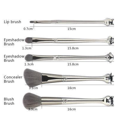 

Brushes for makeup brushes set professional with natural hair make up brushes with bag high quality Powder Brush