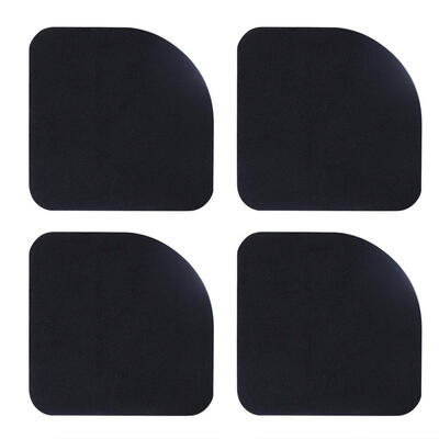 

4pcs Square Refrigerator Mute Shock Mat Washing Machine Anti Vibration Pad
