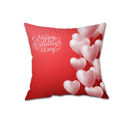 

Siaonvr Happy Valentines Day Throw Pillow Case Sweet Love Square Cushion Cover
