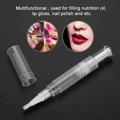

Greensen Teeth whitening PenCosmetic Rotary Twist Pen Brush Portable Nail Polish Lip Gloss Nail Polish Makeup Accessories