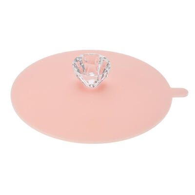 

Reusable Silicone Diamond Rhinestone Dustproof Cup Lid Airtight Seal Cover