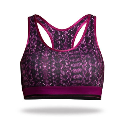 

Womens Sports Bra Full Coverage Racerback Removable Padded Wire Free Quickdry Running Yoga Underwear