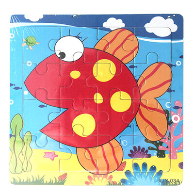 

Tailored Wooden Puzzle Educational Developmental Baby Kids Training Toy
