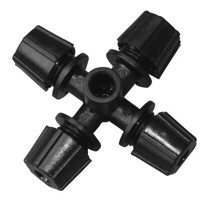 

Misting Cross Spray Nozzles Garden Irrigation Cooling Sprinklers Drippers