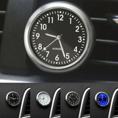 

Car Mini Luminous Auto Air Vent Clip Clock Interior Quartz Analog Watch Decor