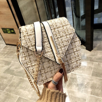 

Net red texture fashion foreign gas chain bag high-grade small bag female 2019 new wave Korean version of the chic Messenger bag