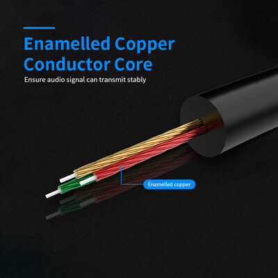 

VENTION 35mm to 2-Male RCA Adapter Cable Male to Male Audio Cable Gold-plated HIFI Stereo Audio Adapter for Phone Computer Sound