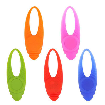 

Silicone Lighting Pets ID Name Tag Dog Cat Anti-Lost Card Collar Pendant