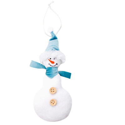 

Gobestart Christmas Ornaments Gift Santa Claus Snowman Tree Toy Doll Hang