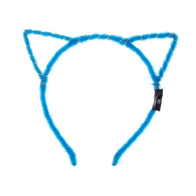 

Cute Cat Ear Flashing LED Light Hairband Party Perform Headband Hair Hoop Decor