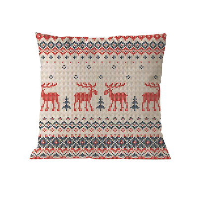 

Tailored Merry Christmas Pillow Cases Soft Sofa Cushion Cover Home Decor Pillow Core