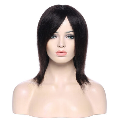 

100 Virgin Human Hair Natural Wave Wigs Brazilian Human Hair Wave Wigs Natural Black Color