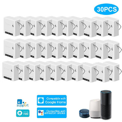 

SONOFF MINI DIY Two Way Smart Switch Small Body Remote Control WiFi Switch Support An External Switch Work With Google HomeNest I
