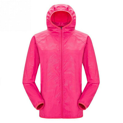 

Women Quick Dry Rain Coat Waterproof Windproof Jacket Outdoor Bicycle Sports