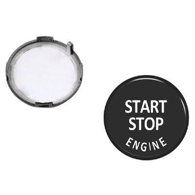 

ABS Material Car Engine Start Button Replacement Cover Stop Switch Accessories Key Decoration