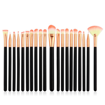 

〖Follure〗20pcs Pro Makeup Brushes Set Foundation Powder Eyeshadow Eyeliner Lip Brush Tool