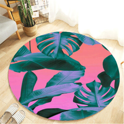 

〖Follure〗Botany Elements Blanket Round Bathroom carpet 55cm