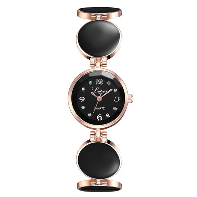 

Womens bracelet watch foreign trade explosion models new fashion wild quartz watch summer female student dot watch bracelet watch