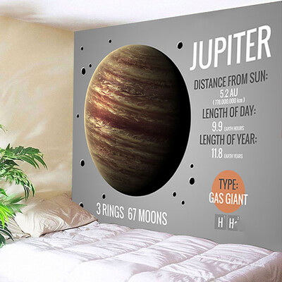

Toponeto Solar System Tapestry Planets Arround Sun in Universe Wall Hanging Space Tapestries Party Wall Decor