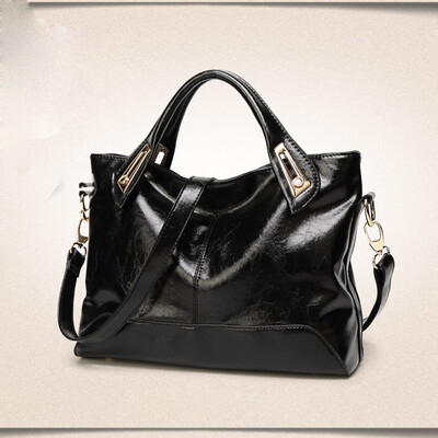

Tailored Fashion Ladies Large-Capacity Oil Wax Leather Handbag Shoulder Messenger Bag