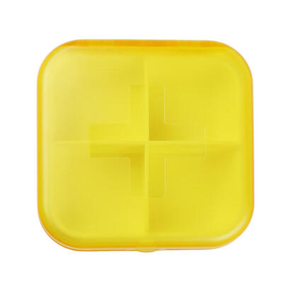 

4 Grids Mini Portable Pill Box Drug Tablets Case Medicine Box Container