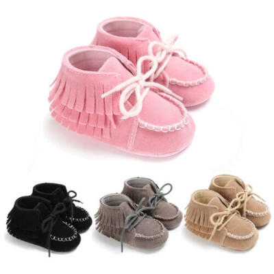 

Toddler Newborn Baby Girl Boy Soft Sole Crib Shoes Anti-slip Prewalker Sneakers