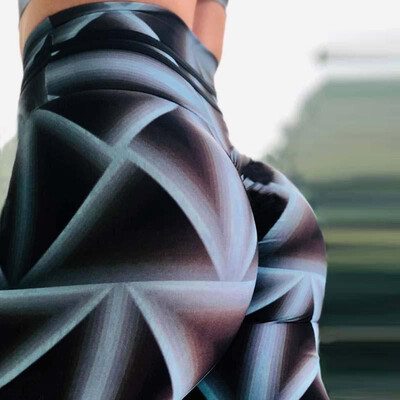 

Factory direct new ebay Europe&America cross-border platform for digital printing hip elastic high waist leggings Flow