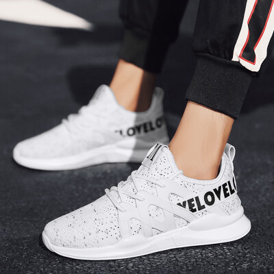 

2019 summer mens shoes Korean version of the trend of mens shoes sports casual breathable deodorant white shoes sneakers tide shoes