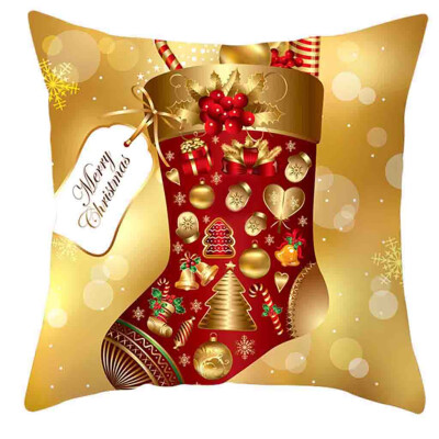 

〖Follure〗Christmas Pillow Cover Decor Pillow Case Sofa Waist Throw Cushion Cover