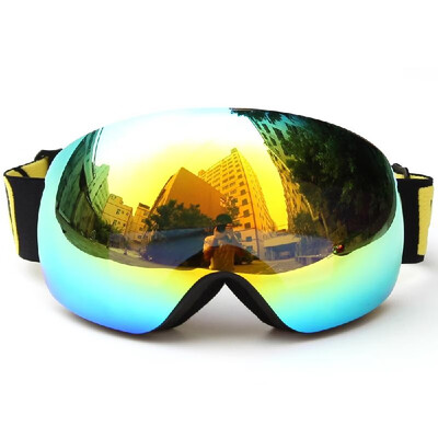 

Winter Ski Goggles UV400 Protection Dual Lens Snowboard Goggles Spherical Snow Skating Skiing Sports Goggle Detachable Lens Goggle
