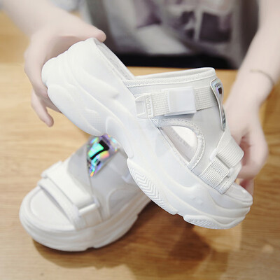 

Sports sandals womens shoes summer fairy wind super flatbed ins fashion student trend
