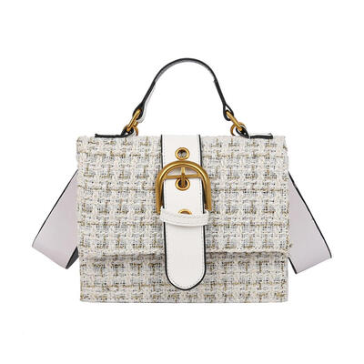 

Luxury Satchel Wool Crossbody Handbags Casual Women Messenger Shoulder Bags