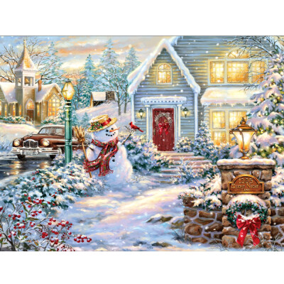 

〖Follure〗Christmas Diamond Rhinestone Pasted Embroidery Painting Cross Stitch Home Decor