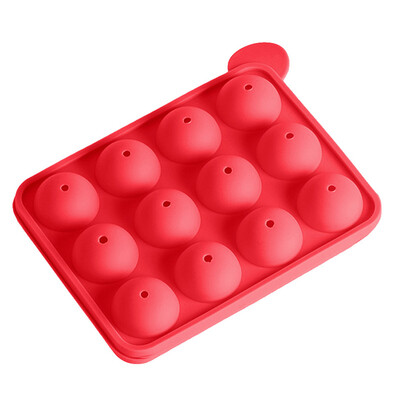 

Siaonvr Non Stick Cupcake Mold Muffin Pan BPA Odor Free Silicone 12 Balls Tray Lollipop