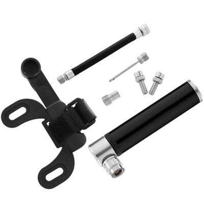 

2 Colors Manual Mini Portable Bicycle Aluminum Inflator Football Inflatable Tube