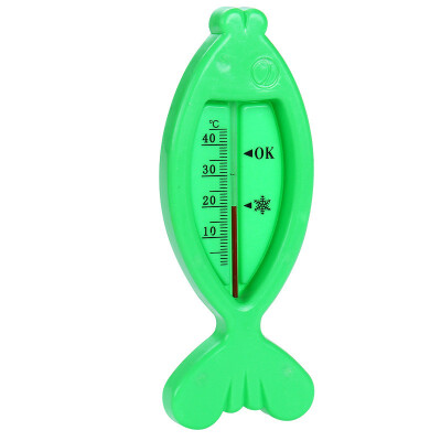 

〖Follure〗Floating Fish Water Sensor Thermometer Plastic Float Toy Baby Bath Tub Lovely