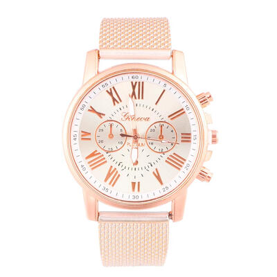 

Geneva Fashion Simple Women Watch Luxury Roman Numerals Quartz Watches Gift