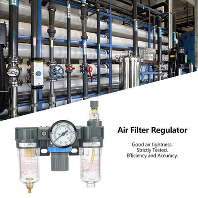 

Greensen 14" Threads Air Source Gas Treatment Unit Filter Pressure Regulator Valve With Gauge