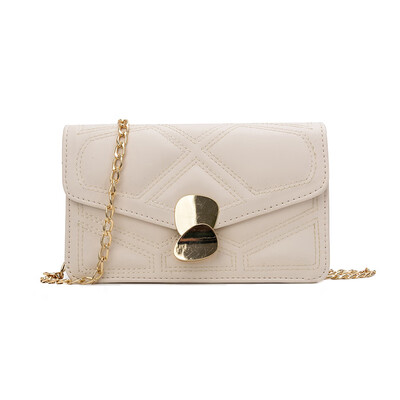 

2019 spring new wave Korean version of the wild sequins small square bag chain shoulder bag Hong Kong style chic Messenger bag handbag