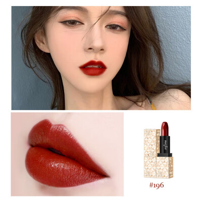 

Sexy Color Beauty Red Lips Baton Matte Velvet Lip Stick Waterproof Makeup Pigment Brown Nude Matte Lipstick