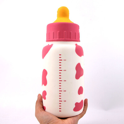 

Gotoamei Lovely Stress Reliever Large Milk bottle Super Slow Rising Kids Squeeze Toys